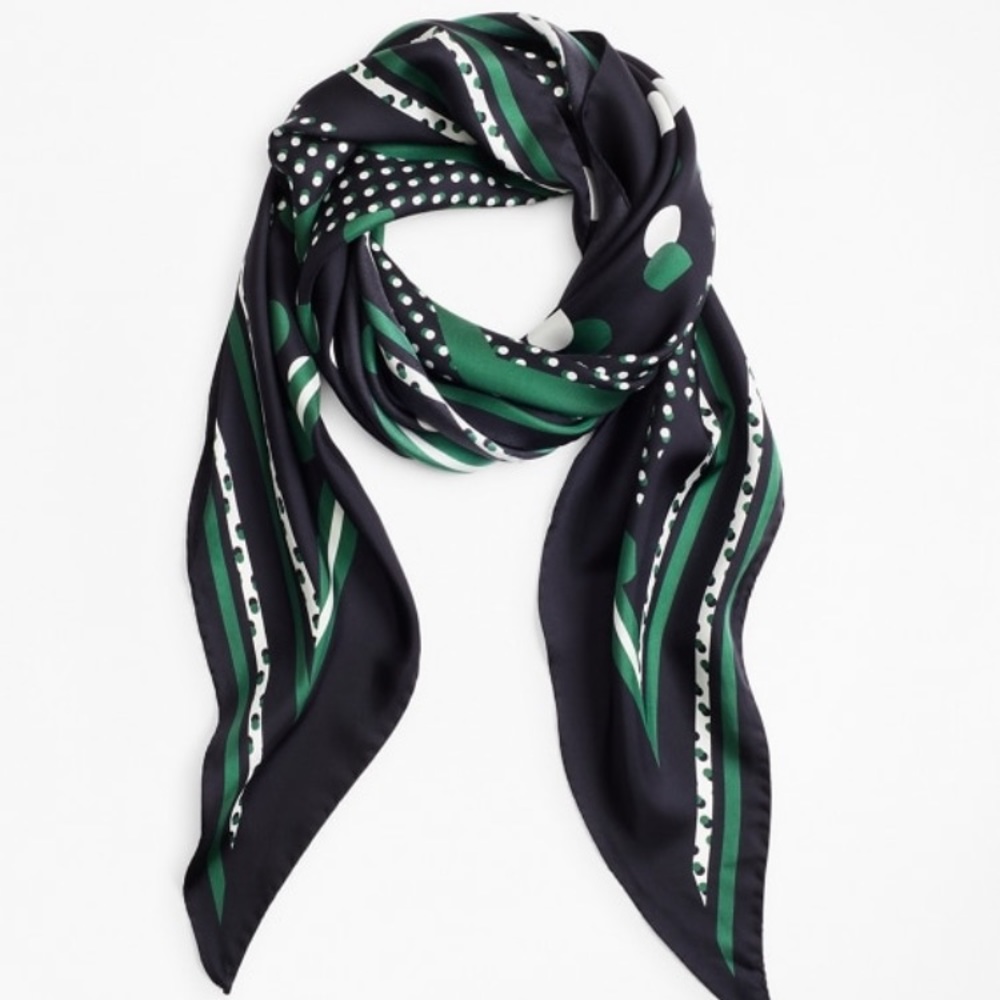 Brooks Brothers silk scarf
